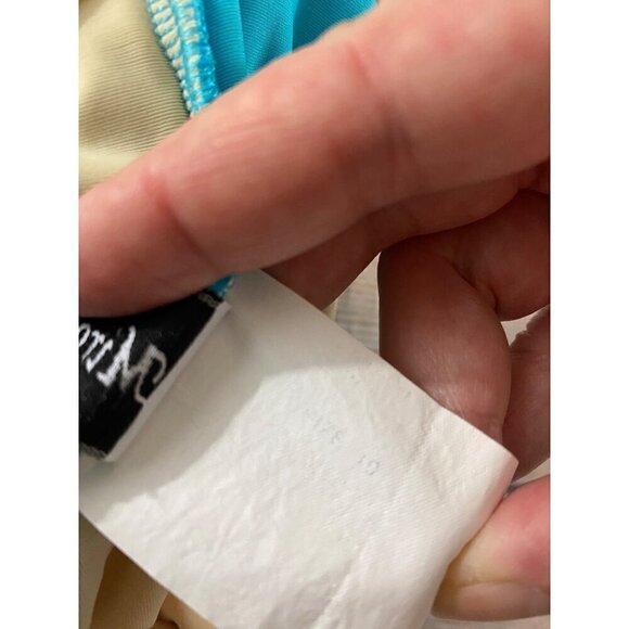 Miraclesuit Women's Blue Ruched Bodice Tankini Top - 10 - Picture 11 of 11